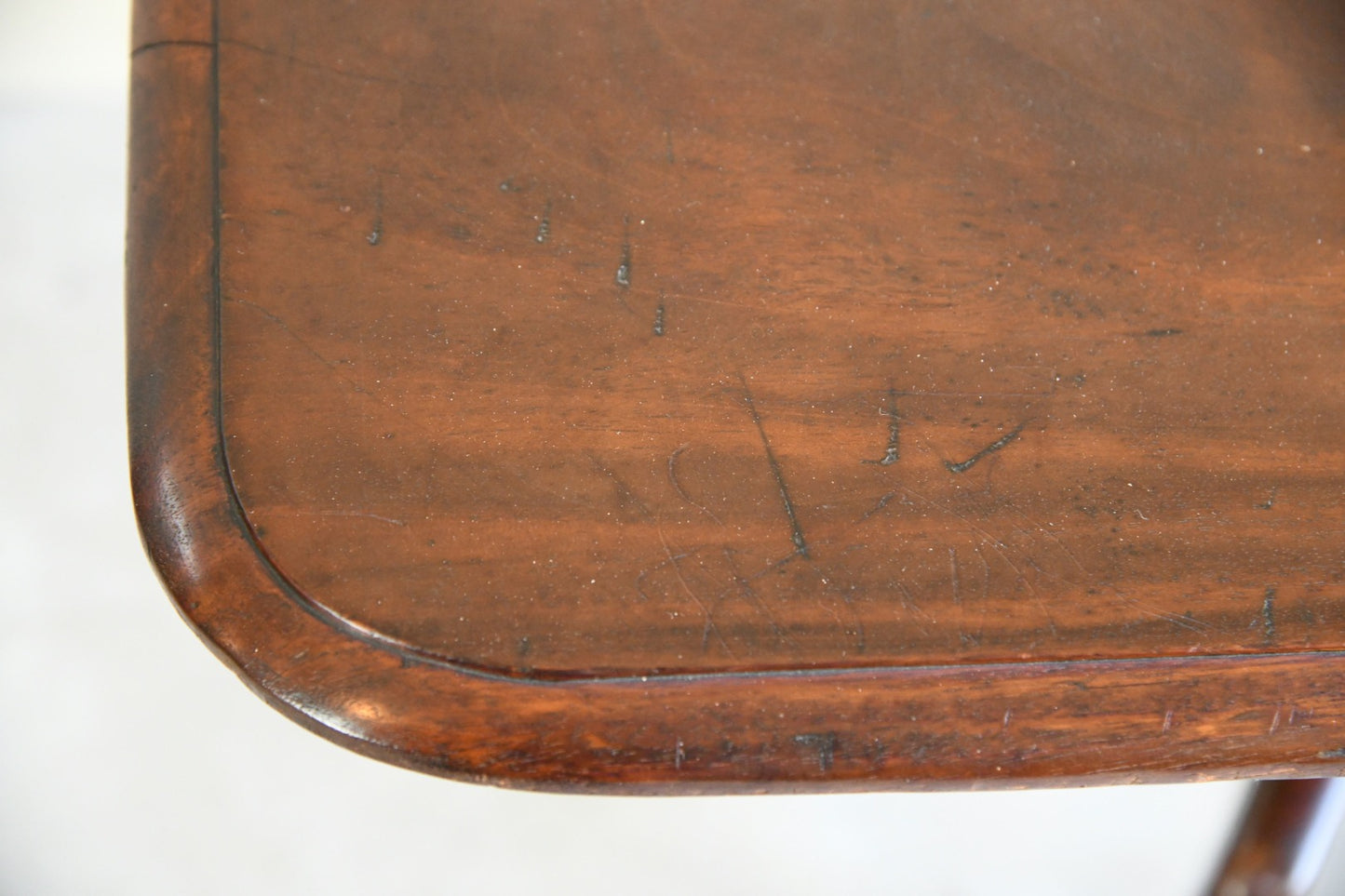 Antique Mahogany Tilt Top Occasional Table