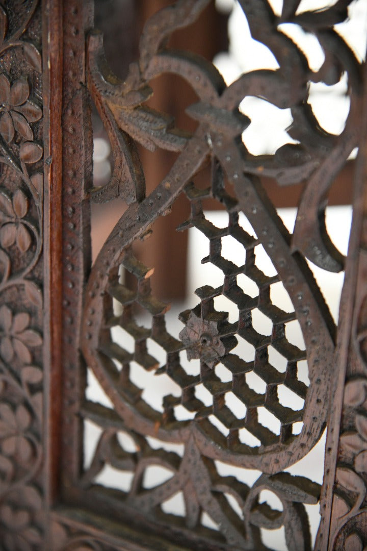 Eastern Carved Side Table