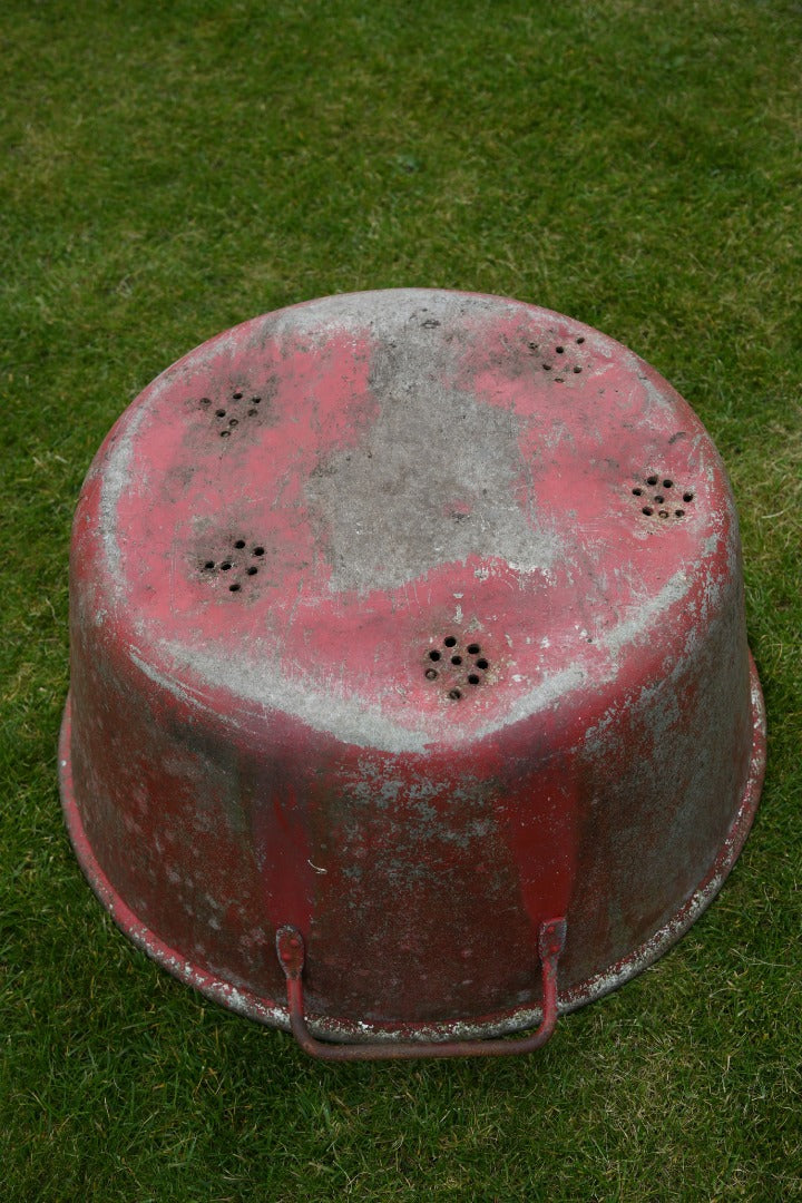 Large Painted Aluminium Planter