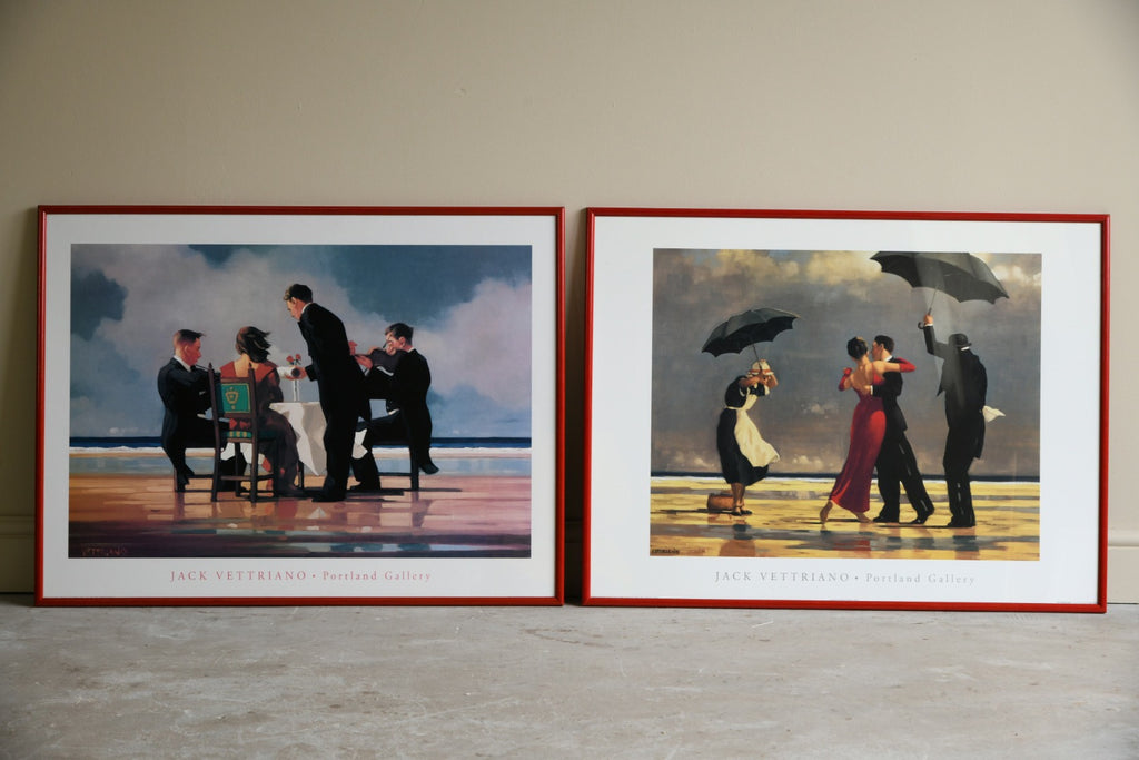 Pair Jack Vettriano Framed Prints