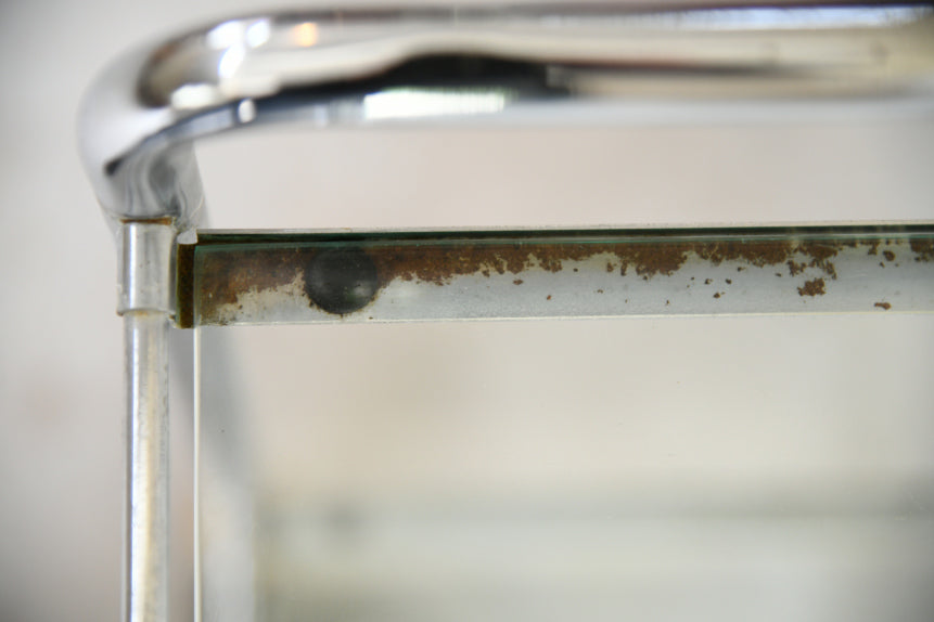 Vintage Chrome Trolley