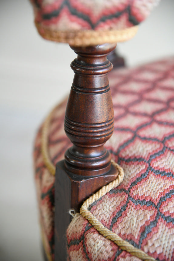 Victorian Upholstered Tub Chair