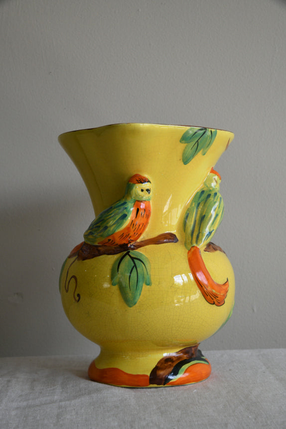 Vintage Wadeheath Yellow Jug