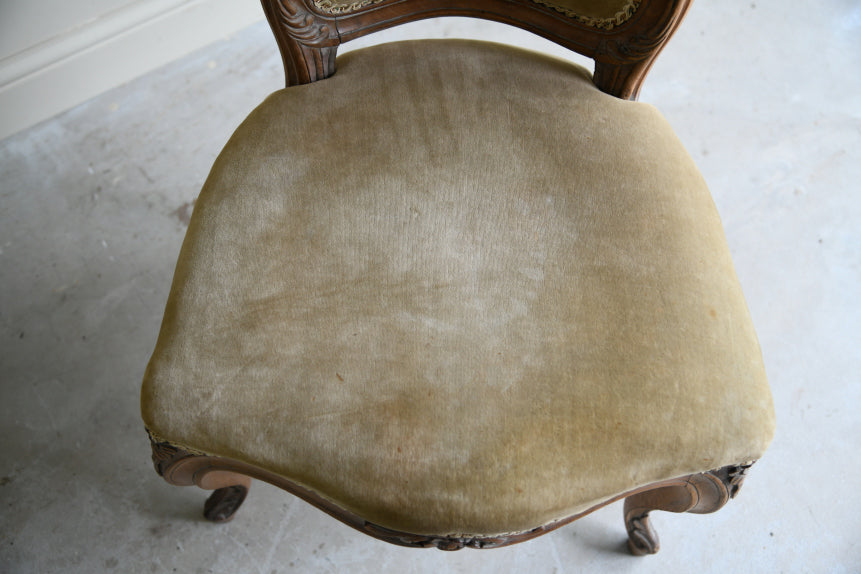 Upholstered French Occasional Chair
