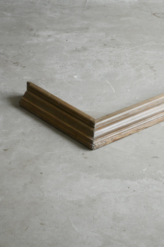 Vintage Small Pitch Pine Fire Fender