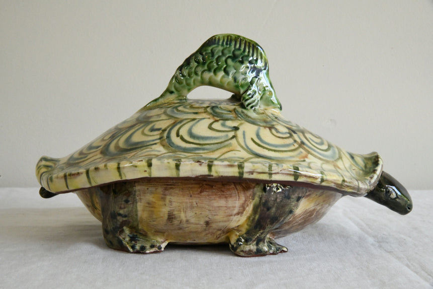 Ceramic Turtle Serving Dish