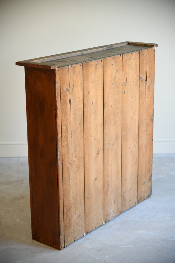 Pine Glazed Wall Cabinet