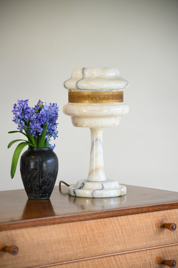 Vintage Marble Table Lamp