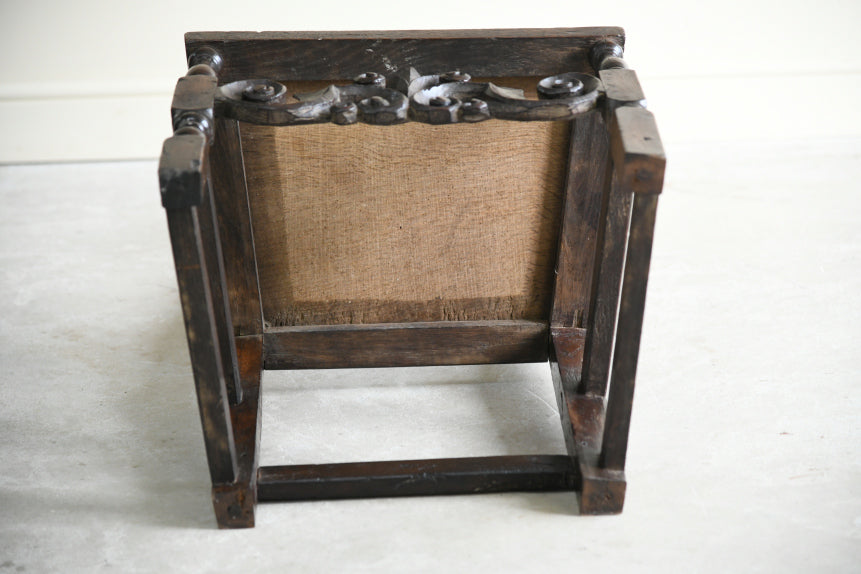 Antique English Oak Chair