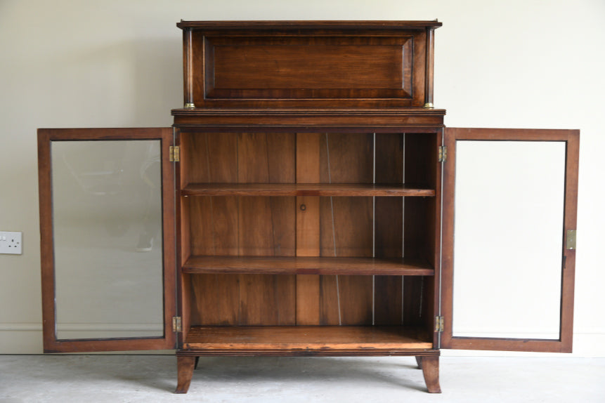 Antique 19th Century Mahogany Glazed Cabinet