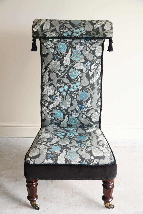 Victorian Prie Dieu Bedroom Chair