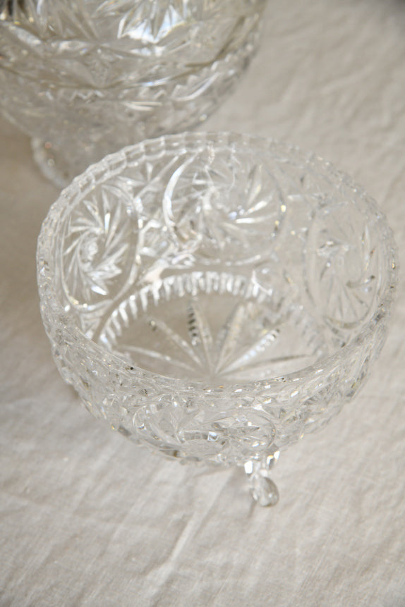 Pair Glass Bowls