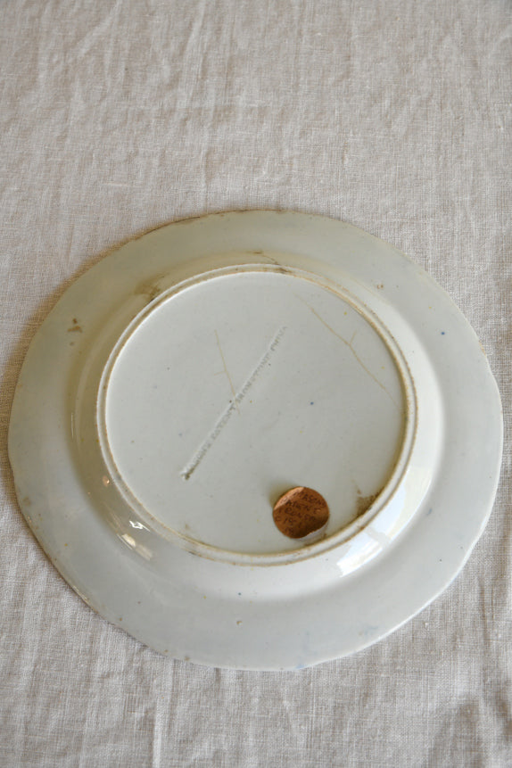 Masons Patent Ironstone Basket Japan Plate