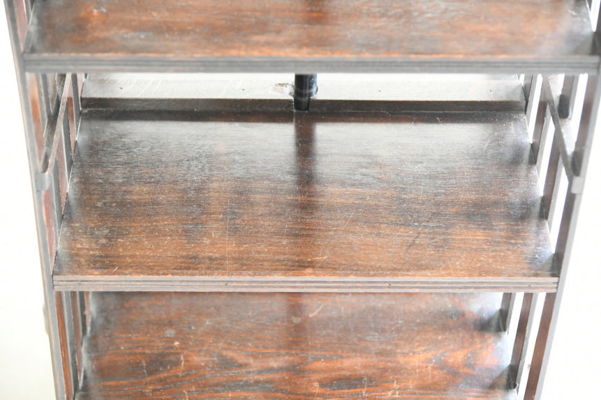 Edwardian Oak Revolving Bookcase