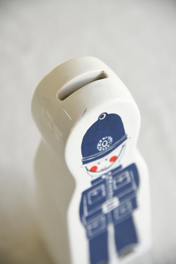 Vintage Carlton Ware Policeman Money Box