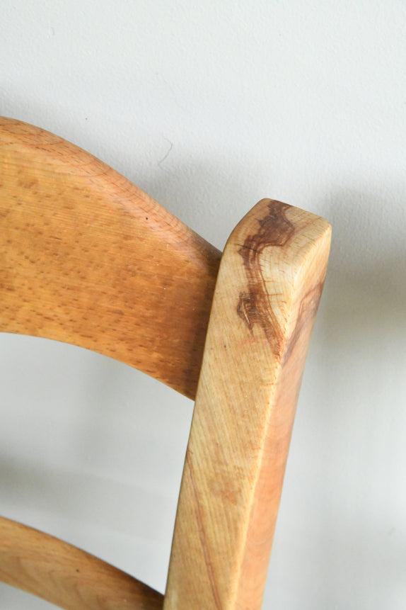 6 Traditional Style Beech Dining Chairs