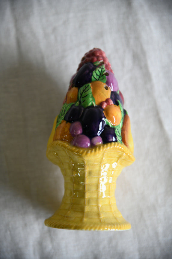 Vintage Carlton Ware Fruit Basket Sugar Sifter
