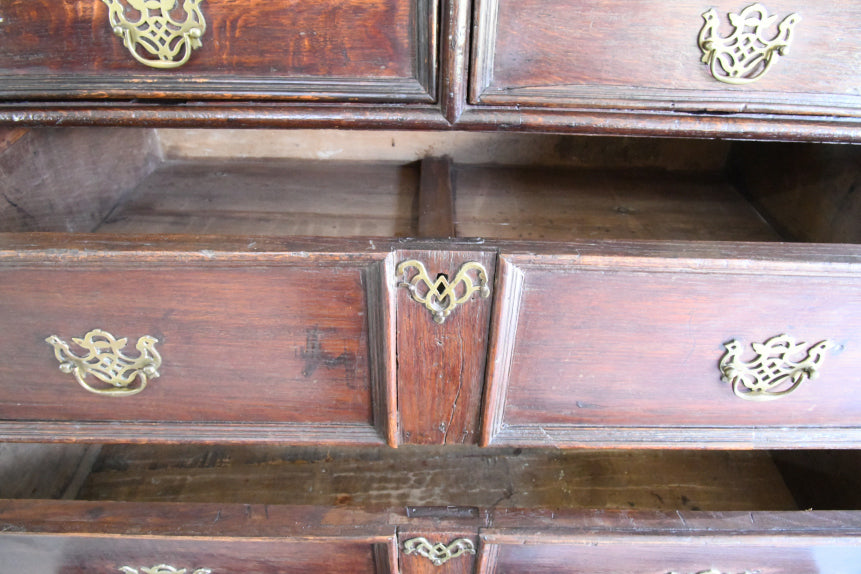 18th Century Style Oak Chest On Stand