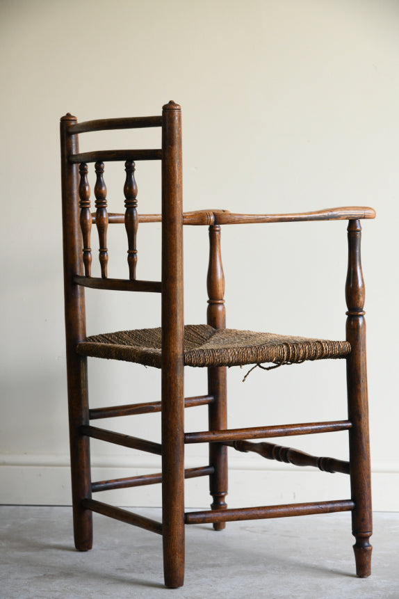 Antique Ash & Elm Country Chair