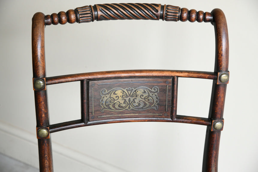 Regency Style Occasional Chair
