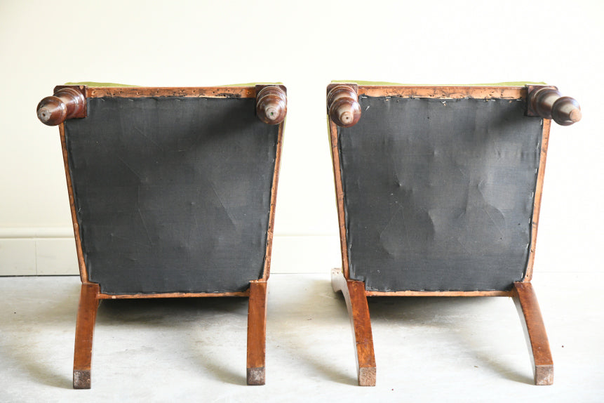 Pair Victorian Dining Chairs