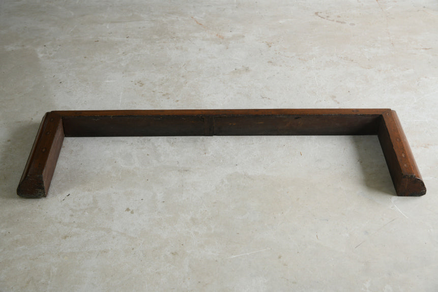 Traditional Walnut Fire Kurb Fender