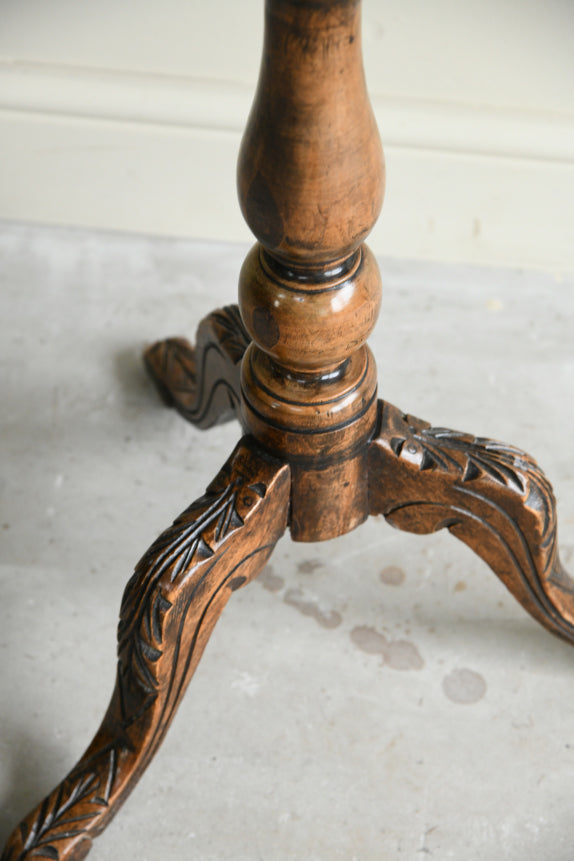 Victorian Burr Walnut Occasional Table