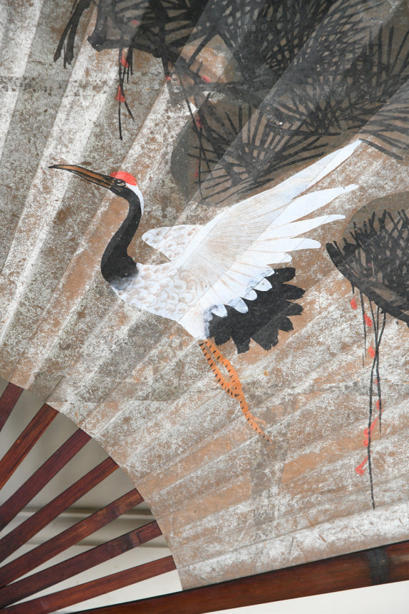 Silver Chinese Decorative Fan