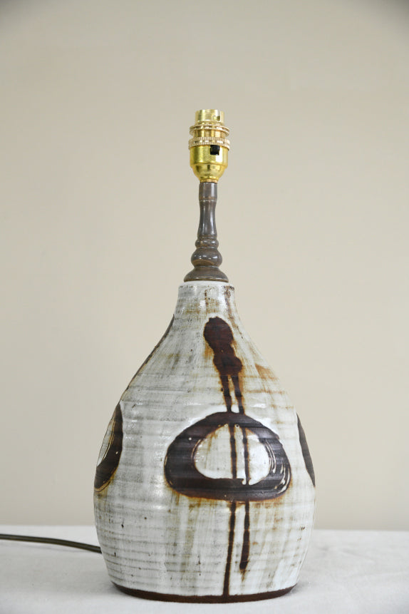 Stoneware Pottery Table Lamp