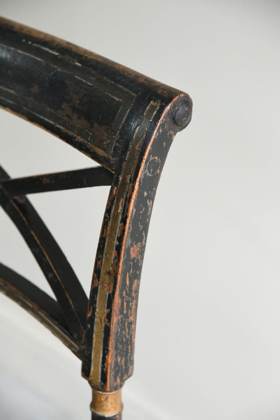 Single Regency Style Occasional Chair