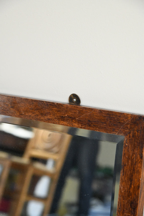 Oak Frame Wall Mirror