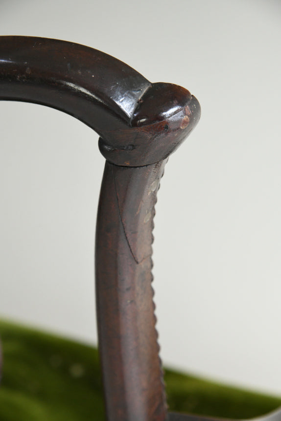 Antique Georgian Mahogany Armchair