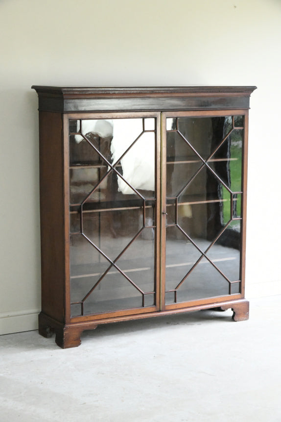 Georgian Style Astragal Glazed Bookcase