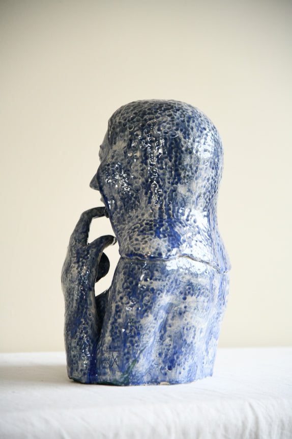Contemporary Pottery Bust