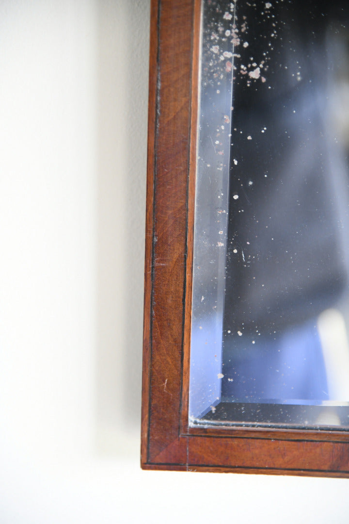 Antique Mahogany Wall Mirror