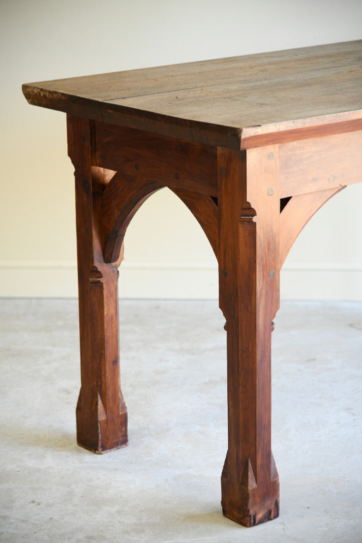 Antique Pine Altar Table