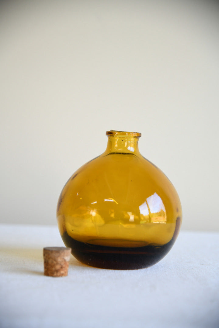 Amber Glass Bottle