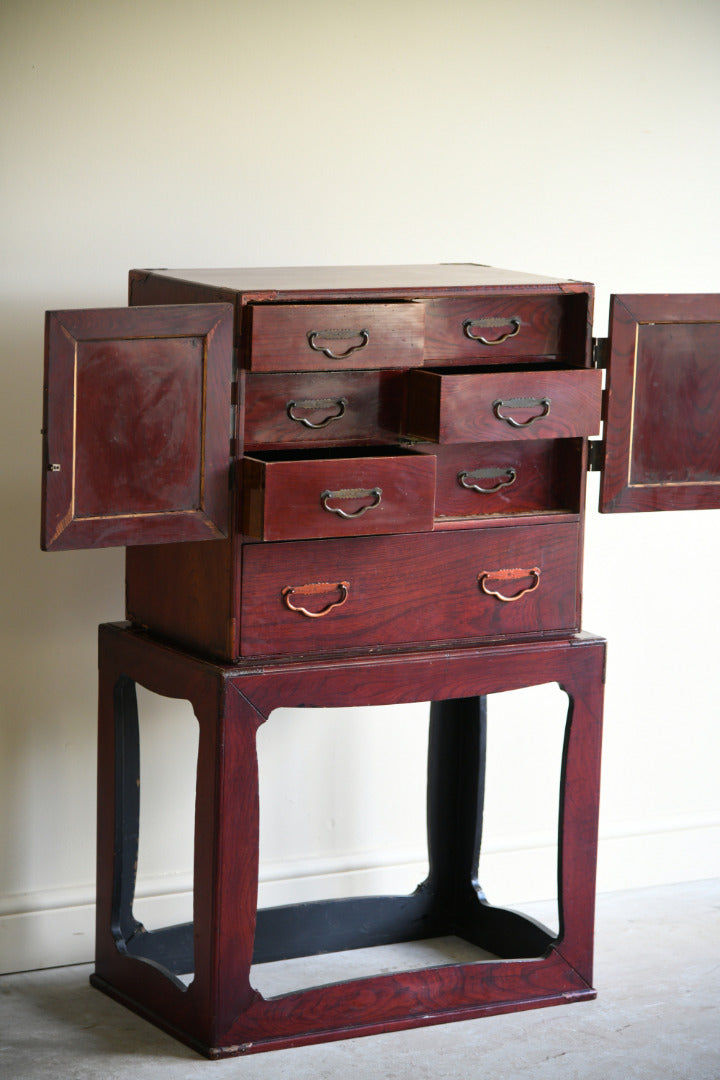 Chinese Style Cabinet On Stand