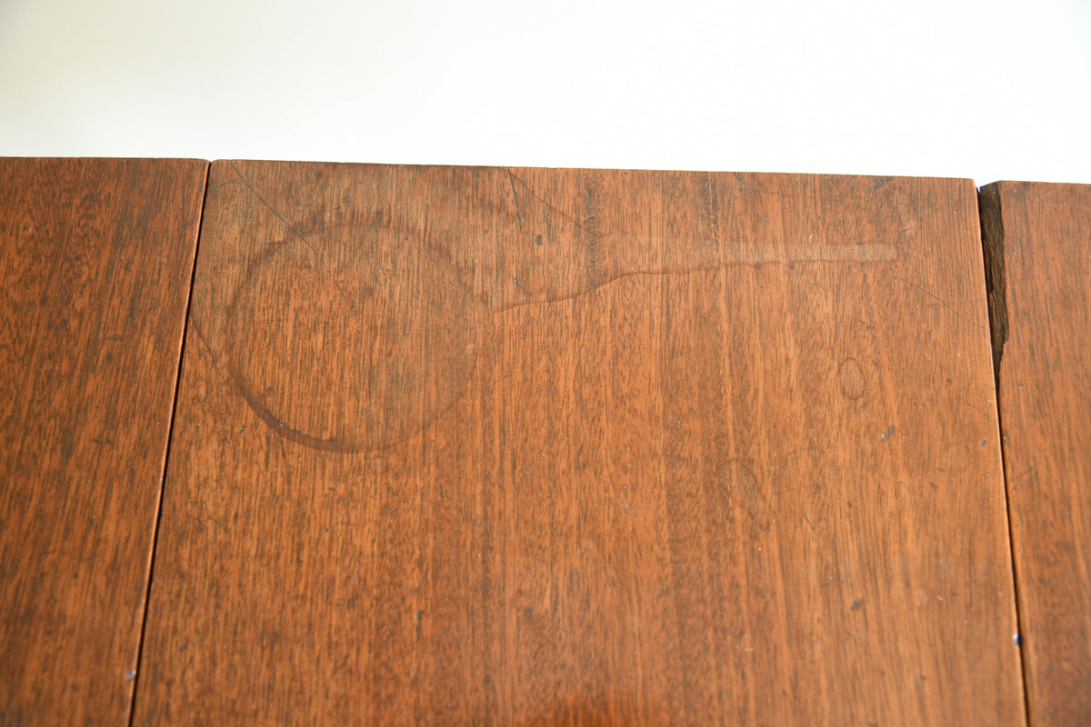 19th Century Mahogany Drop Leaf Work Table
