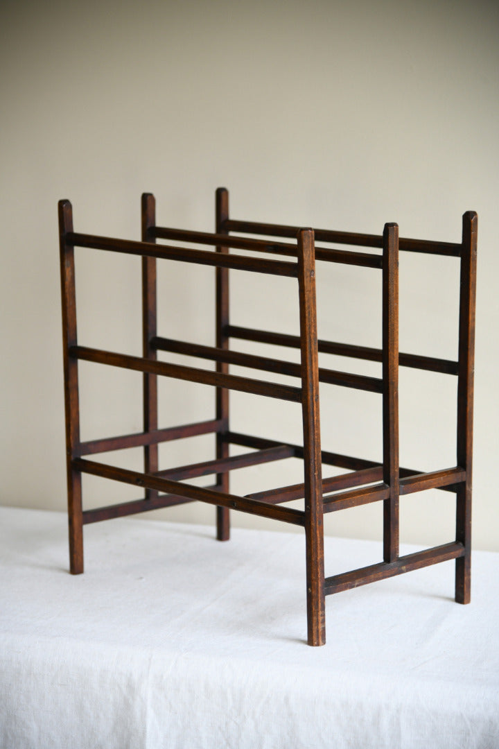 Oak Newpaper Rack