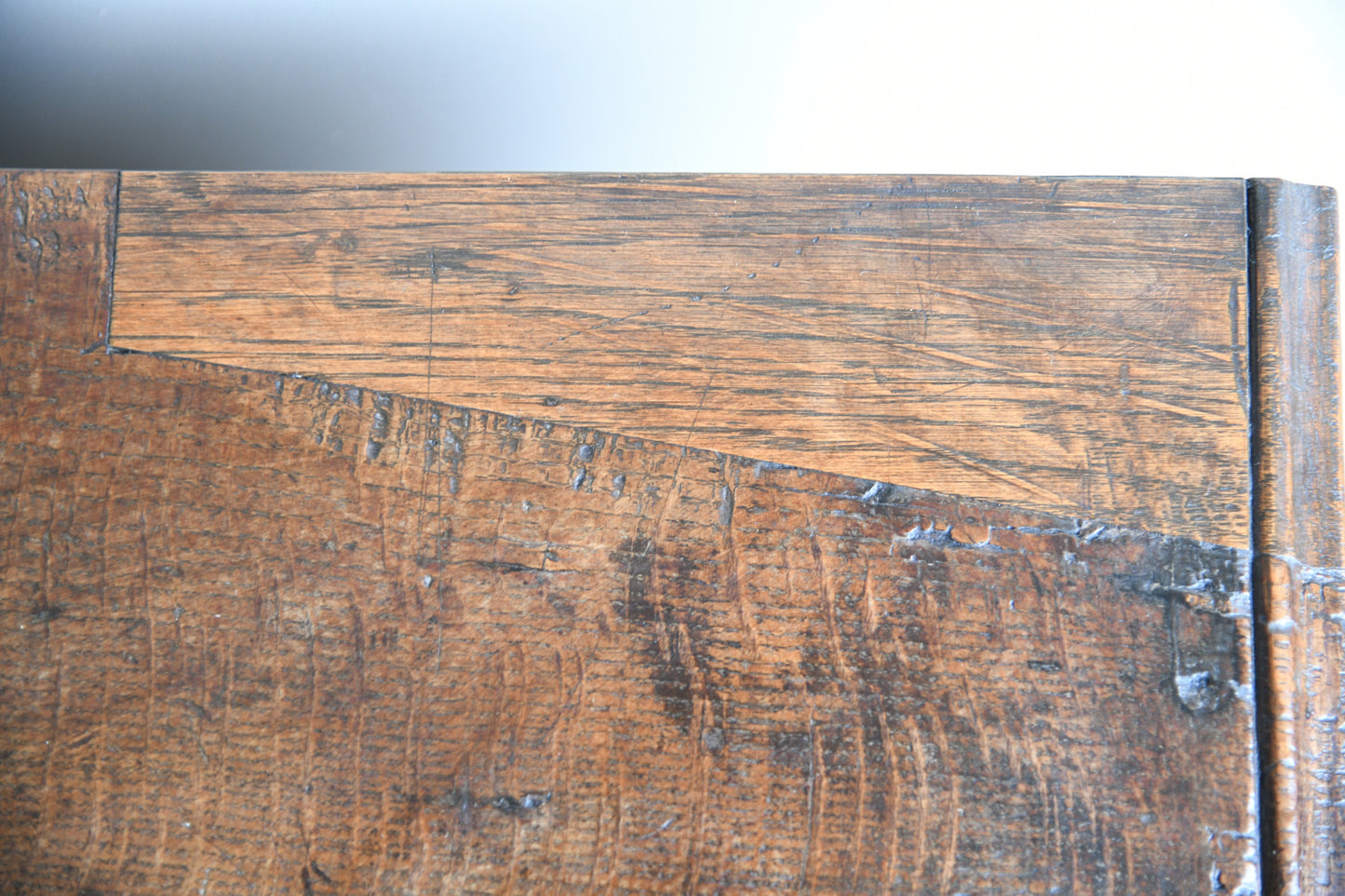 18th Century Six Plank Coffer