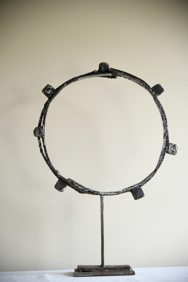 Kenneth Spooner - Circle of Seven Senses - Steel Sculpture