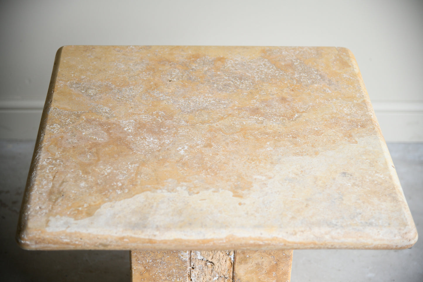 Square Travertine Coffee Table