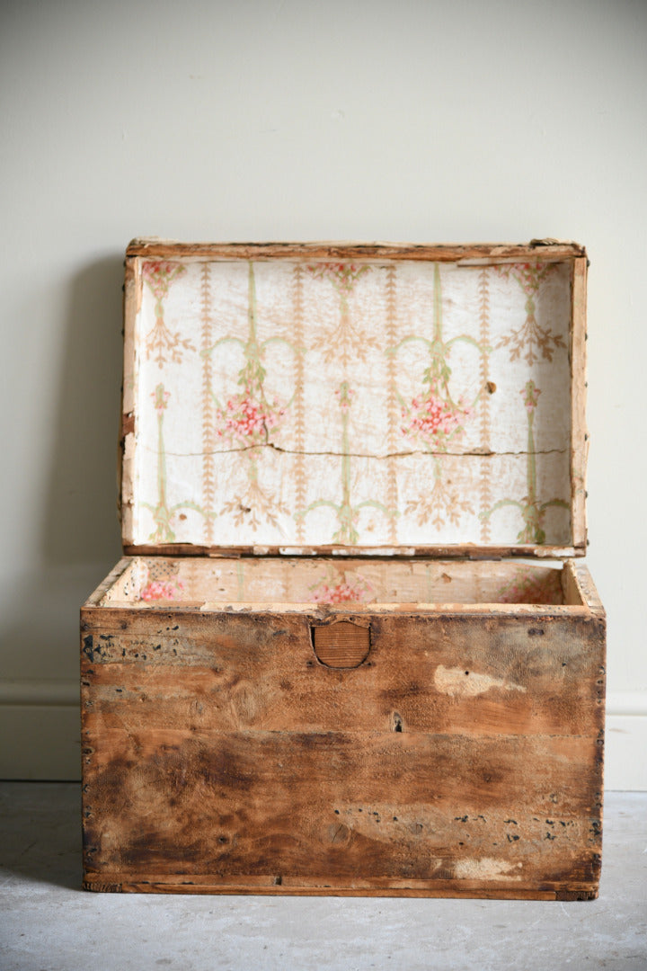 Vintage Upholstered Trunk
