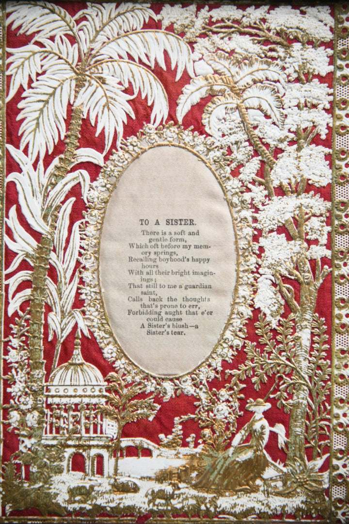 Victorian Folk Art Frame & Keepsake
