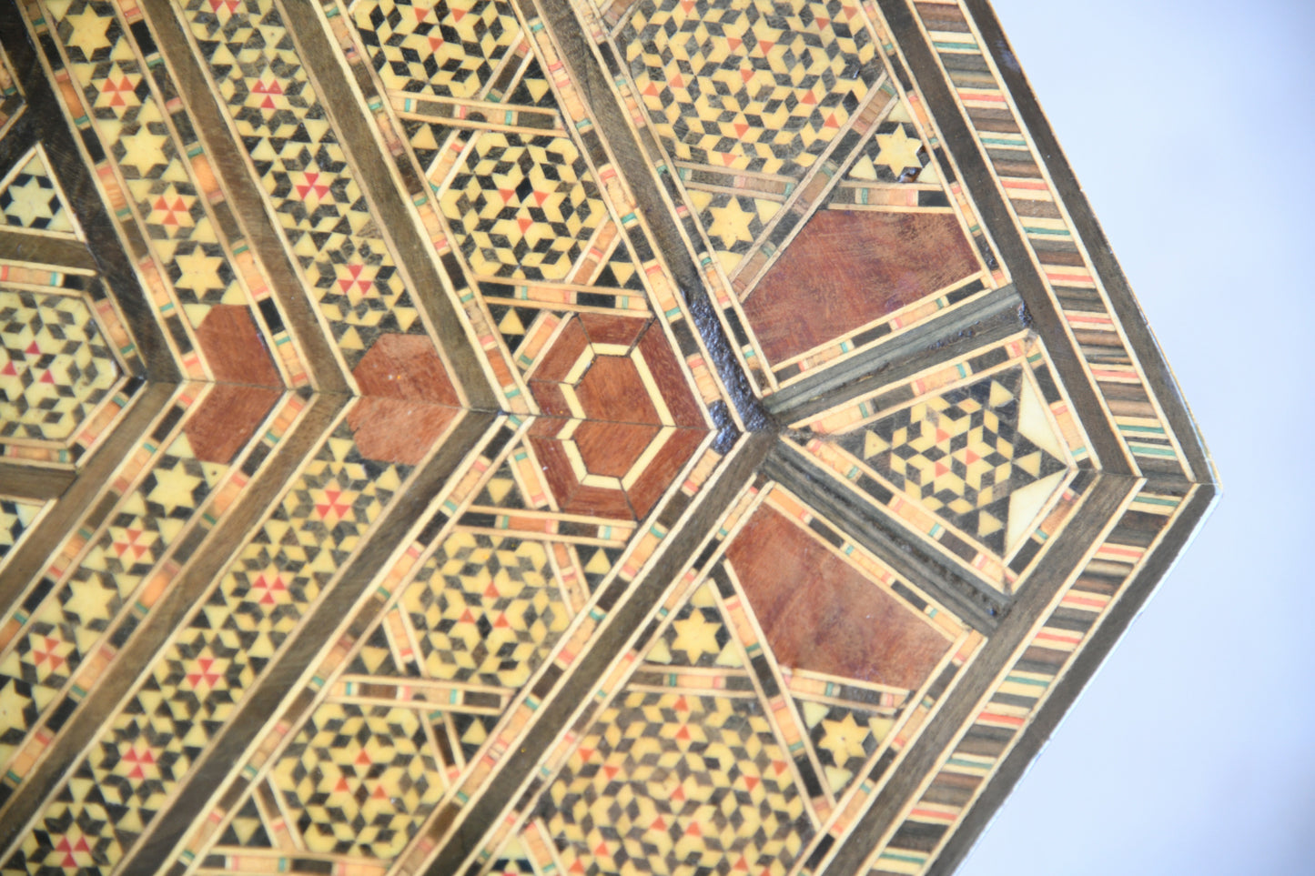 Decorative Moorish Style Inlaid Occasional Table