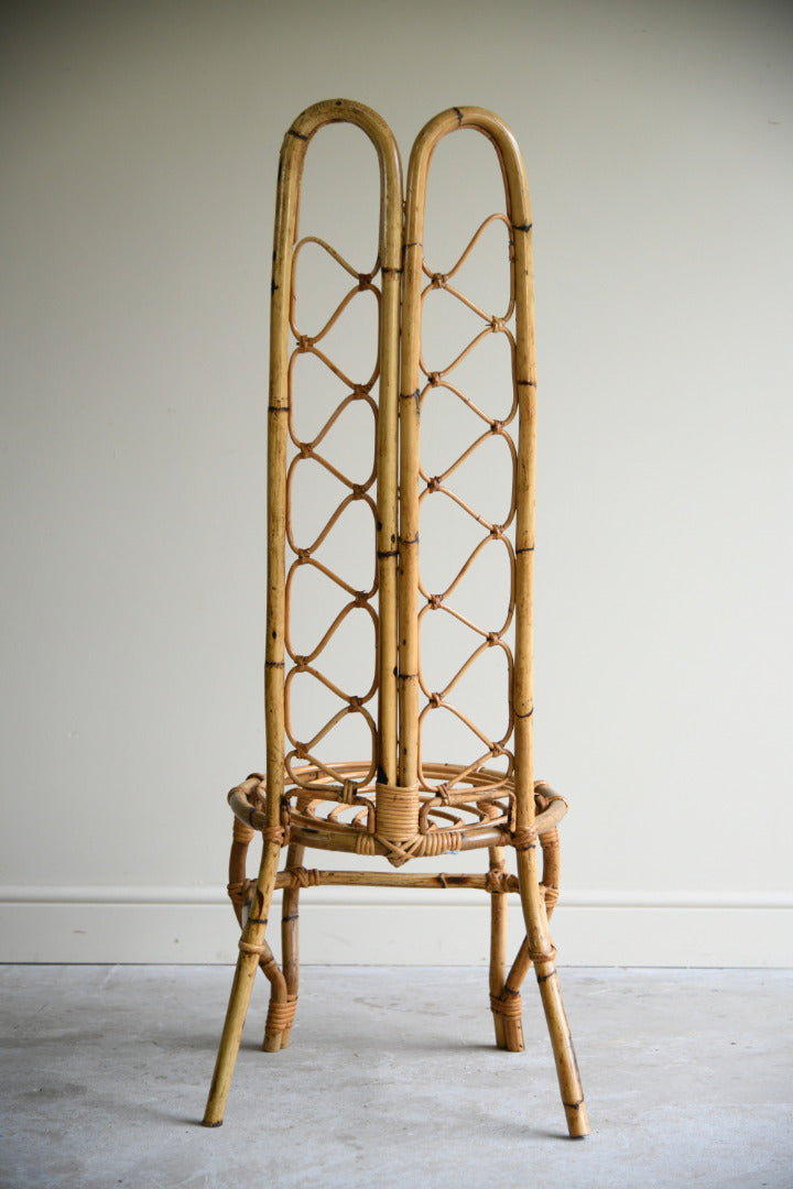 Single Vintage Cane Bedroom Chair