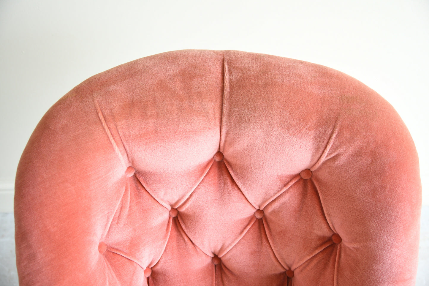 Victorian Rosewood Framed Button Back Armchair
