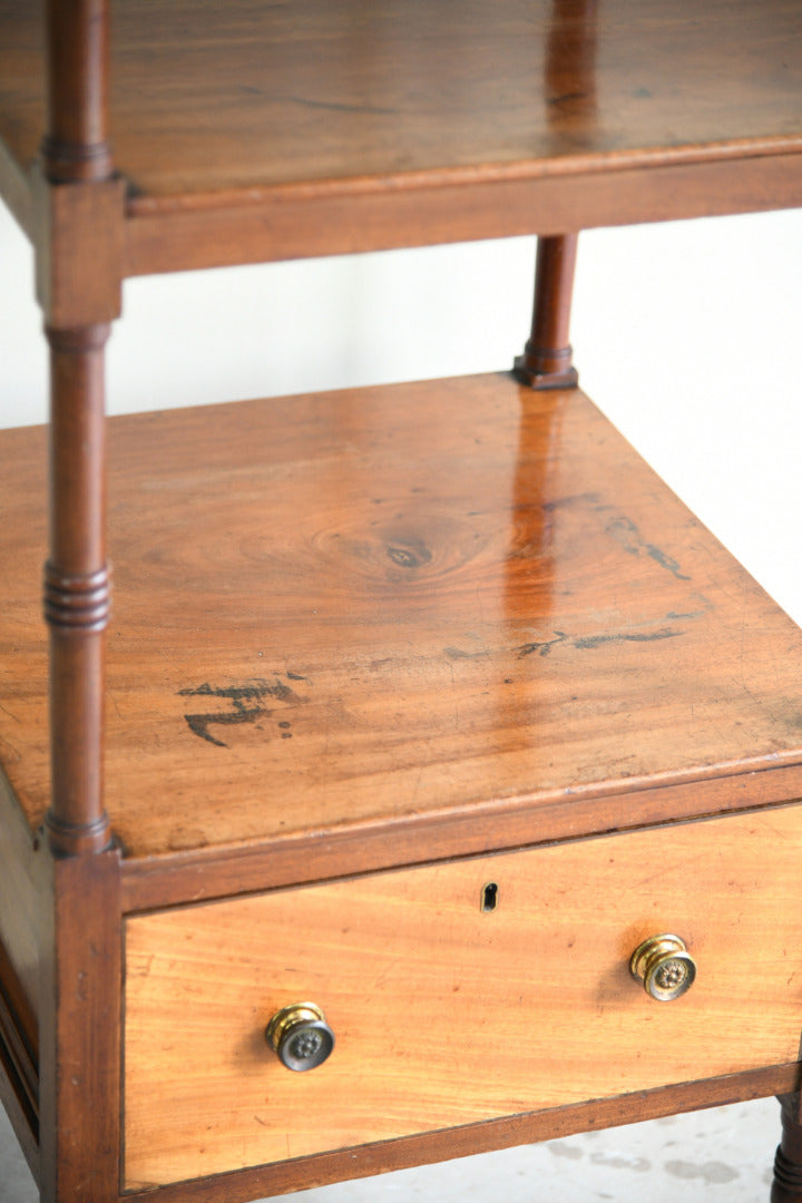 Antique Mahogany Whatnot