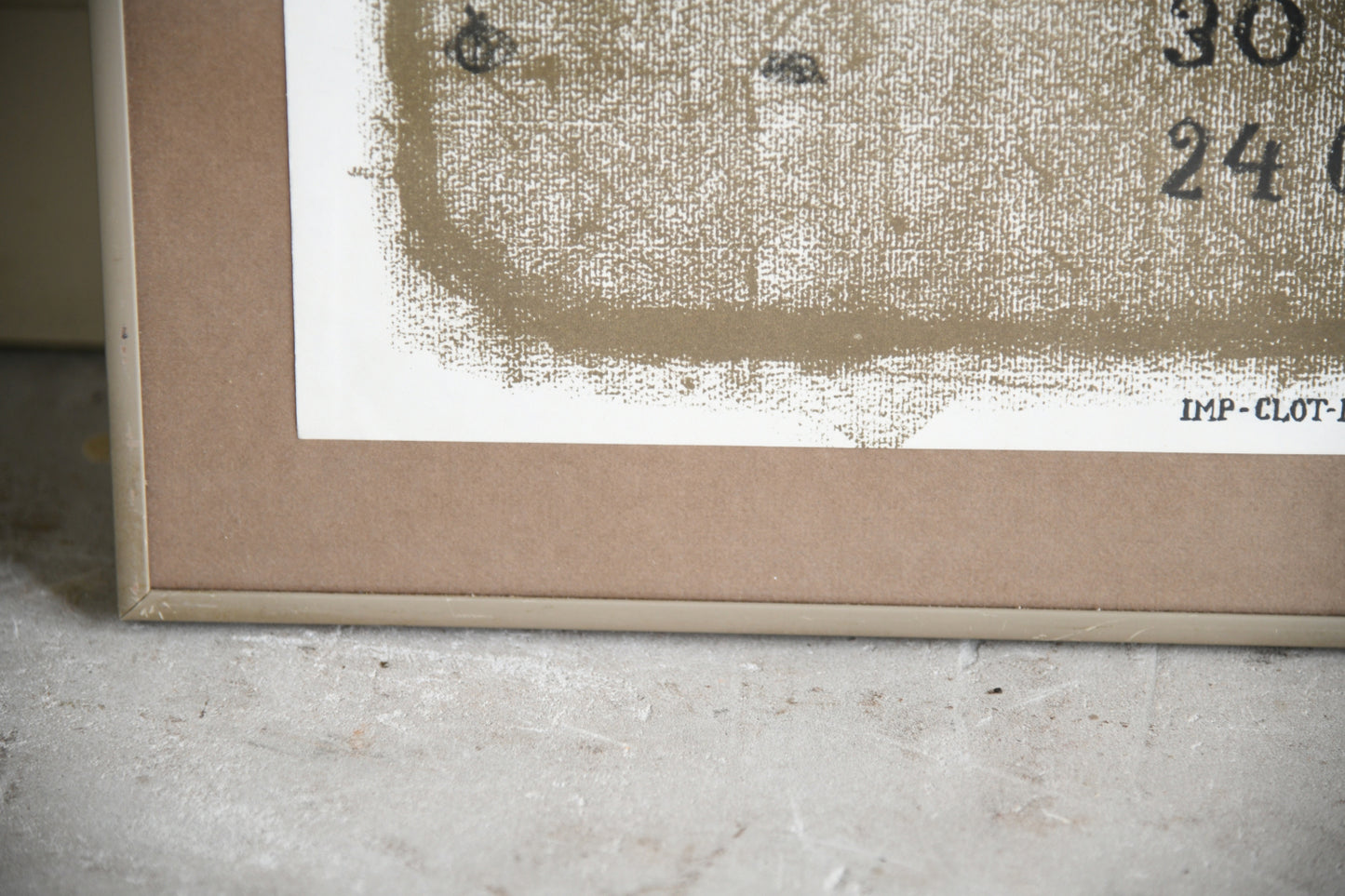 Brigitte Coudrain Signed Exhibition Poster ? Galerie Heimeshoff, Essen, 1970